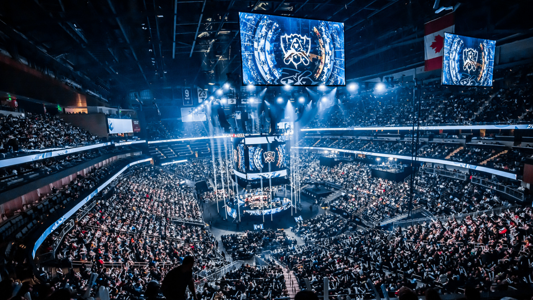 Esports arena background