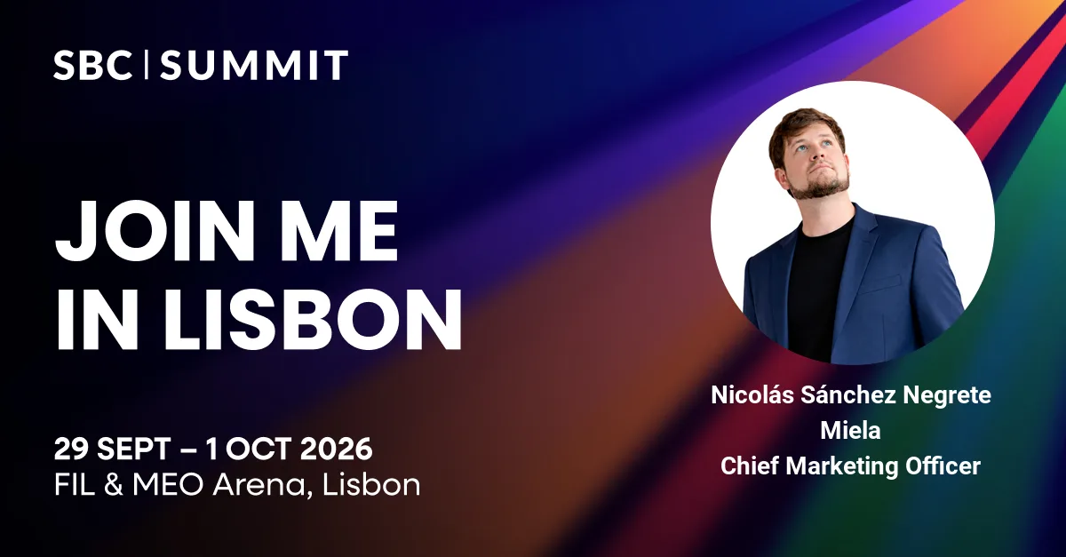 Miela Attends SBC Summit 2026 in Lisbon